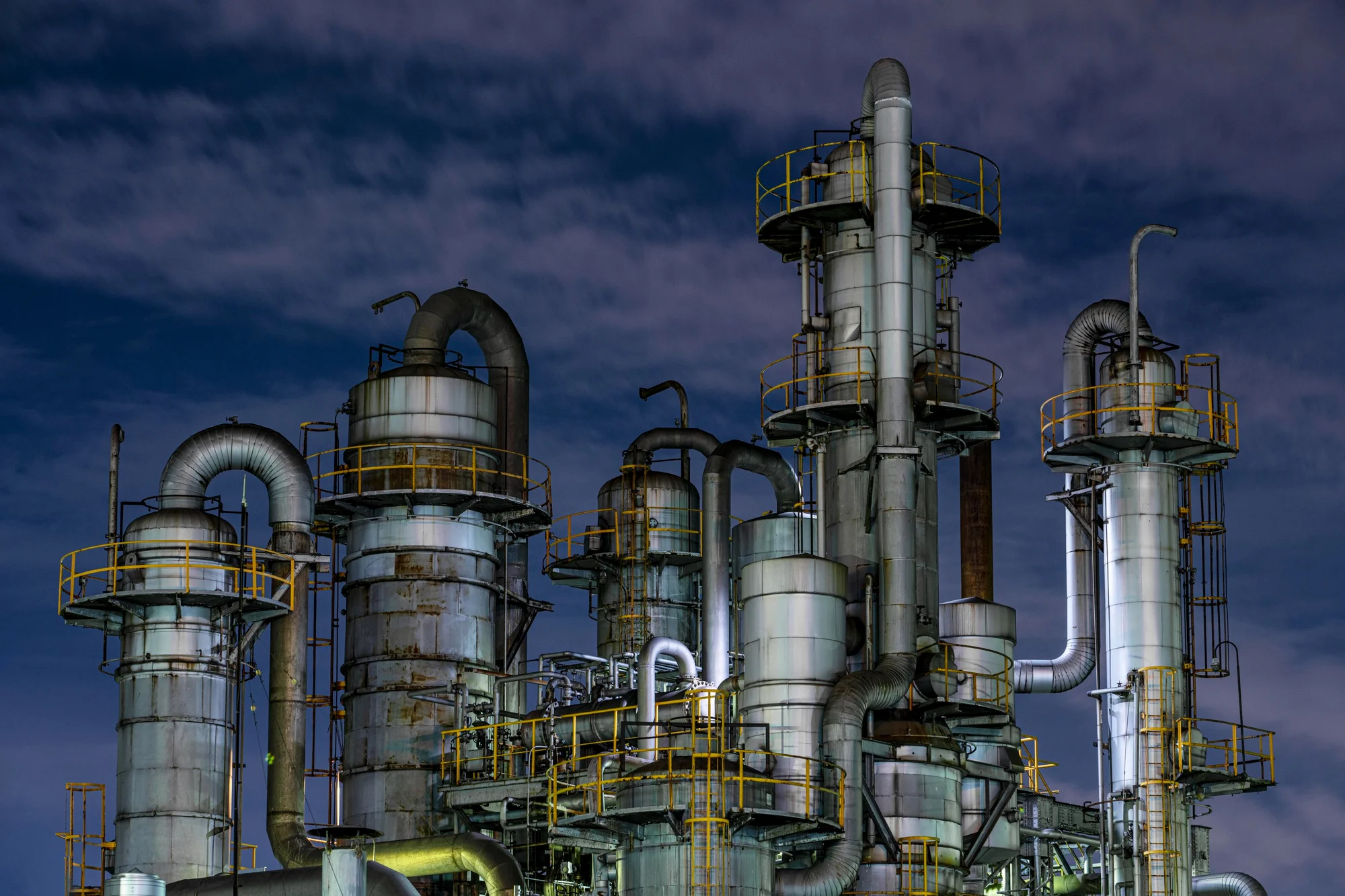 Factory oil and gas